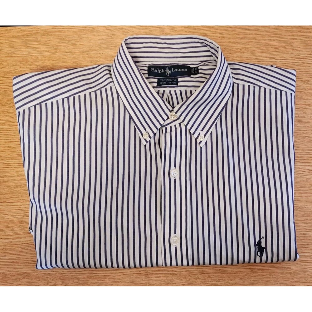 Polo Ralph Lauren Yarmouth Men Button-Down Shirt Size 17-35